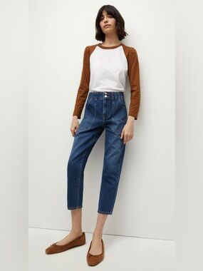 Veronica Beard Arya Cargo Straight High Rise